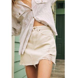 Urban Outfitters | NWT Roxi Destructed Mini Skirt